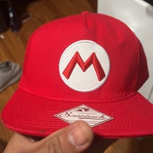 Mario hat snap back